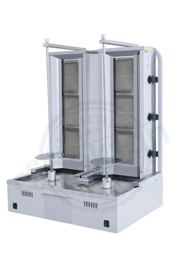 3 BURNER TWIN KEBAB MACHINE (GAS)