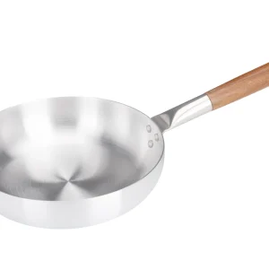 30cm Aluminium Medium Duty Frypan Wood Handle (1197)