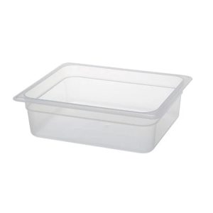 1/2 Half Size Polypropylene Gastronorm Container 100mm Deep