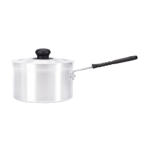 12cm Aluminium Heavy Duty Saucepan Silicon Handle (2912)