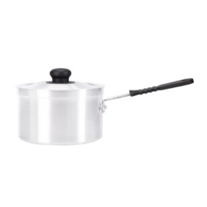 16cm Aluminium Medium Duty Saucepan Silicon Handle (1016)