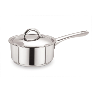 16cm Stainless Steel Sauce Pan & S/S Lid (5302)