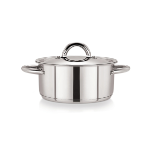 18cm Stainless Steel Casserole & S/S Lid (5318)