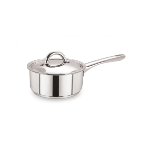 18cm Stainless Steel Sauce Pan & S/S Lid (5303)