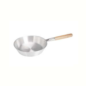 24cm Aluminium Heavy Duty Frypan Wood Handle (9020)