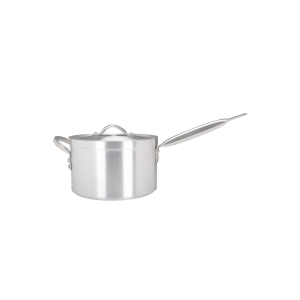24cm Aluminium Heavy Duty Saucepan Metal Handle (3024)