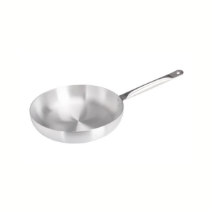 24cm Aluminium Medium Duty Frypan Metal Handle (1181)