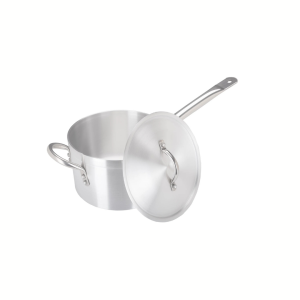 24cm Aluminium Medium Duty Saucepan with helper handle (2024)