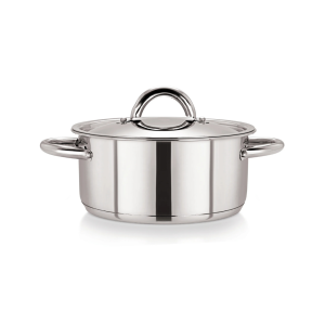 24cm Stainless Steel Casserole & S/S Lid (5324)
