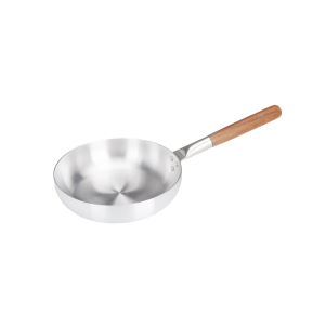 26cm Aluminium Medium Duty Frypan Wood Handle (1187)