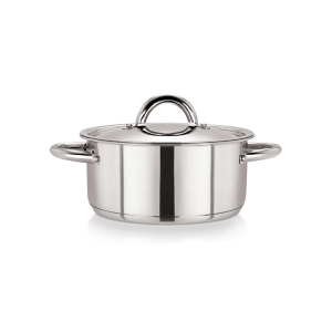 26cm Stainless Steel Casserole & S/S Lid (5326)