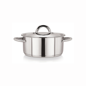 28cm Stainless Steel Casserole & S/S Lid (5328)