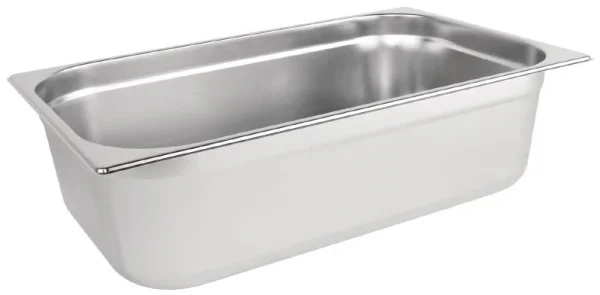 1/1 Full Size Stainless Steel Gastronorm Container 150mm Deep