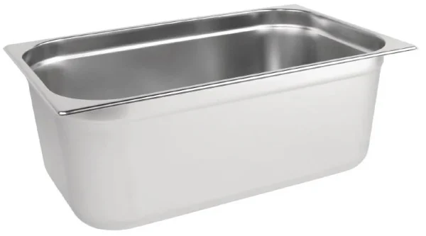 1/1 Full Size Stainless Steel Gastronorm Container 200mm Deep