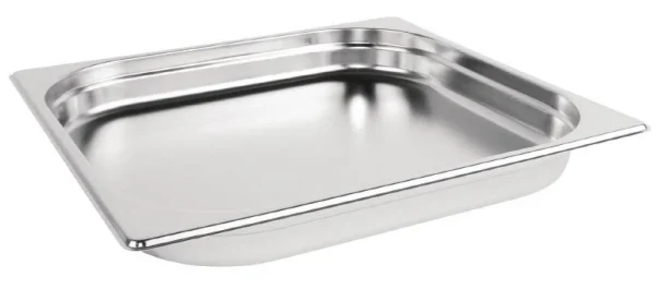 2/3 Two Third Size Stainless Steel Gastronorm Container 40mm Deep