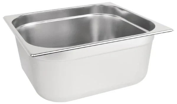 2/3 Two Third Size Stainless Steel Gastronorm Container 150mm Deep