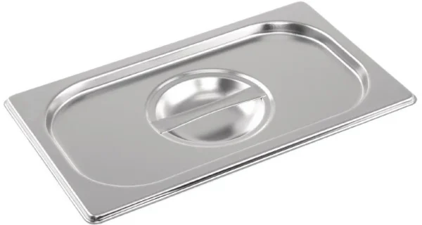 1/4 One Fourth Size Stainless Steel Gastronorm Container Lid