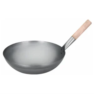 30cm Carbon Steel Wok (5913)