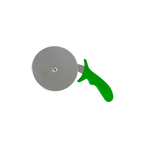 5" Pizza Cutter Green Handle