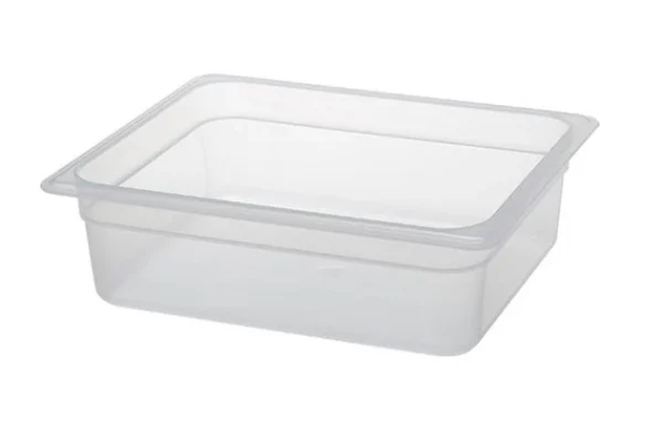 1/2 Half Size Polypropylene Gastronorm Container 100mm Deep