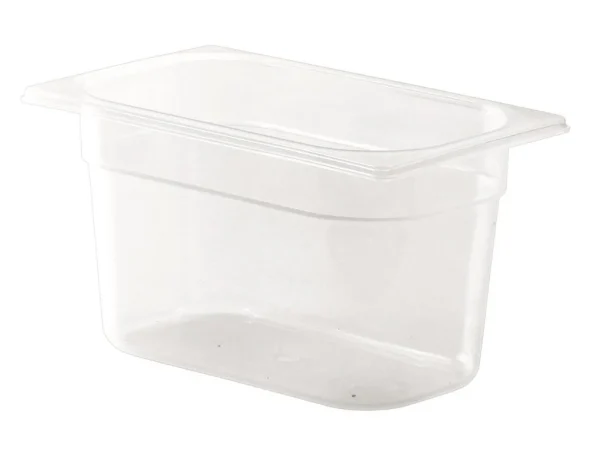 1/4 One Fourth Size Polypropylene Gastronorm Container 150mm Deep