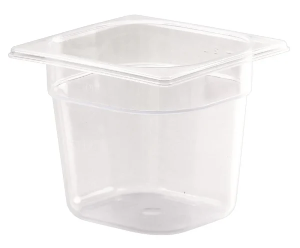 1/6 One Sixth Size Polypropylene Gastronorm Container 150mm Deep