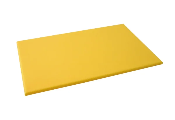 Yellow Low Density Chopping Board (300mmX230mmX10mm)