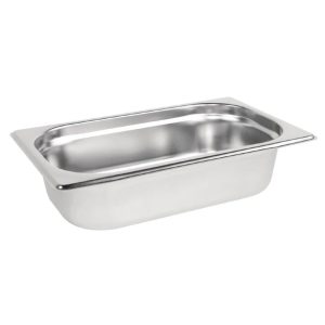 1/4 One Fourth Size Stainless Steel Gastronorm Container 65mm Deep