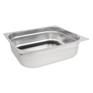 2/3 Two Third Size Stainless Steel Gastronorm Container 100mm Deep