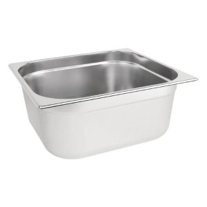 2/3 Two Third Size Stainless Steel Gastronorm Container 150mm Deep