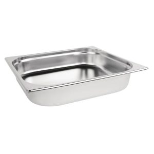 2/3 Two Third Size Stainless Steel Gastronorm Container 65mm Deep