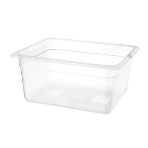 1/2 Half Size Polypropylene Gastronorm Container 150mm Deep
