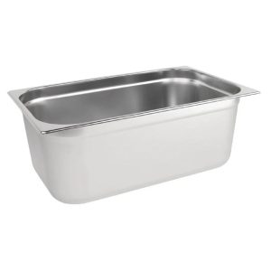 1/1 Full Size Stainless Steel Gastronorm Container 200mm Deep