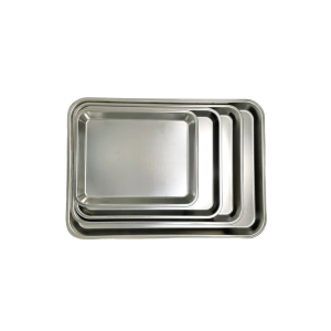 Stainless Steel Rectangle Tray 350x270x20mm