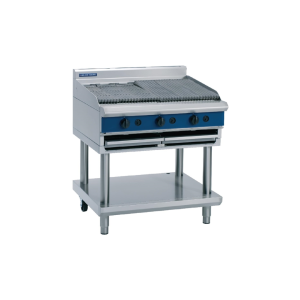 Blue Seal Natural Gas Chargrill with Leg Stand G596-LS-NAT